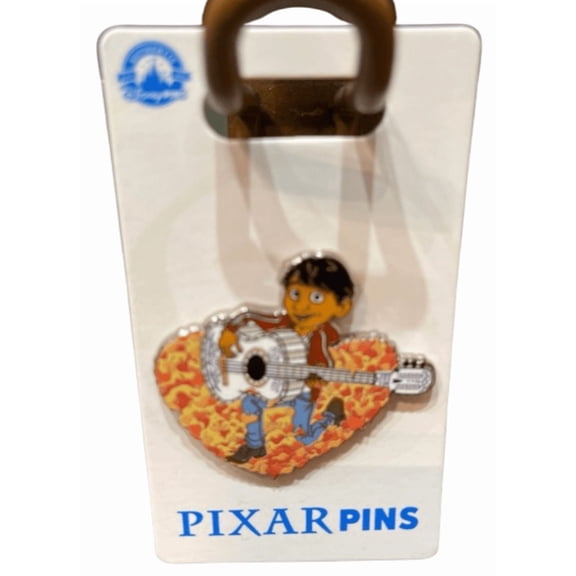 Disney Parks Coco Miguel Guitar Pin New with Card