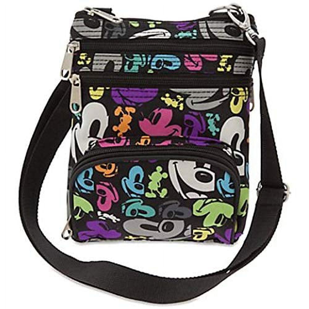 Disney Parks Crossbody Bag Mickey Mouse Colorful Pop Art