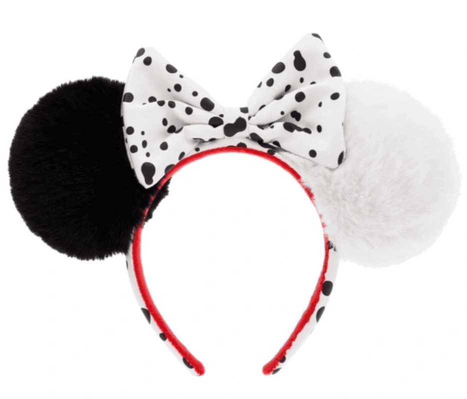 Disney Parks Cruella De Vil Ear Headband for Adults 101 Dalmatians