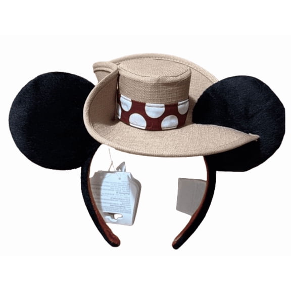 Disney Parks Cruise Line Treasure Inaugural Mickey Mouse Ear Headband New W Tag