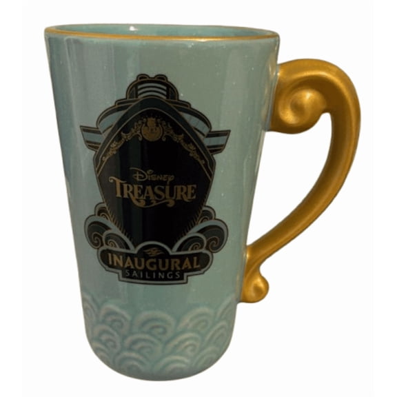 Disney Parks Cruise Line Treasure Inaugural Sailings Coffee Mug New With Tag
