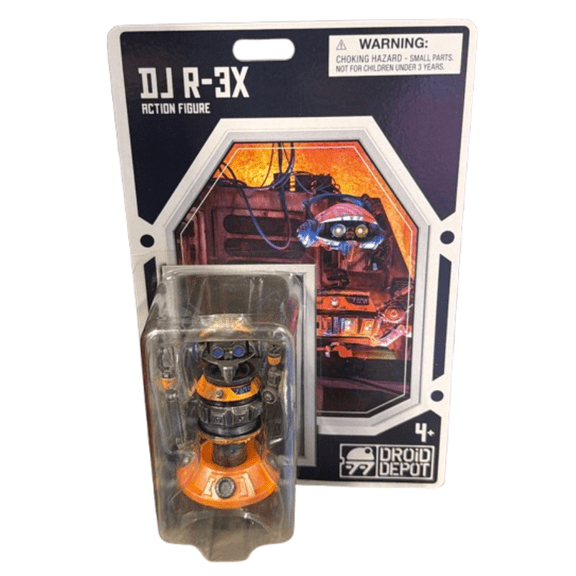 Disney Parks DJ R-3X Star Tours Droid Depot Factory Action Figure New With Tag