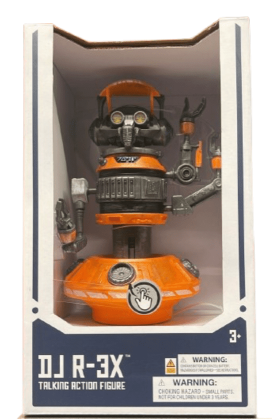 スターツアーズ DJ R-3X トーキング 新品 しゃべる STAR h16B Disney Parks DJ R-3X Talking Action Figure – Star Wars