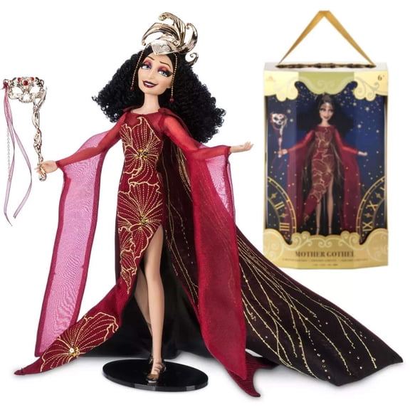 Disney Parks Designer Midnight Masquerade Mother Gothel Limited Doll New w Box