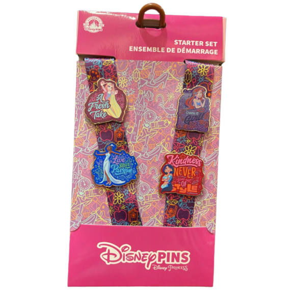 Disney Parks Disney Princess Pin Trading Starter Set New with Tag