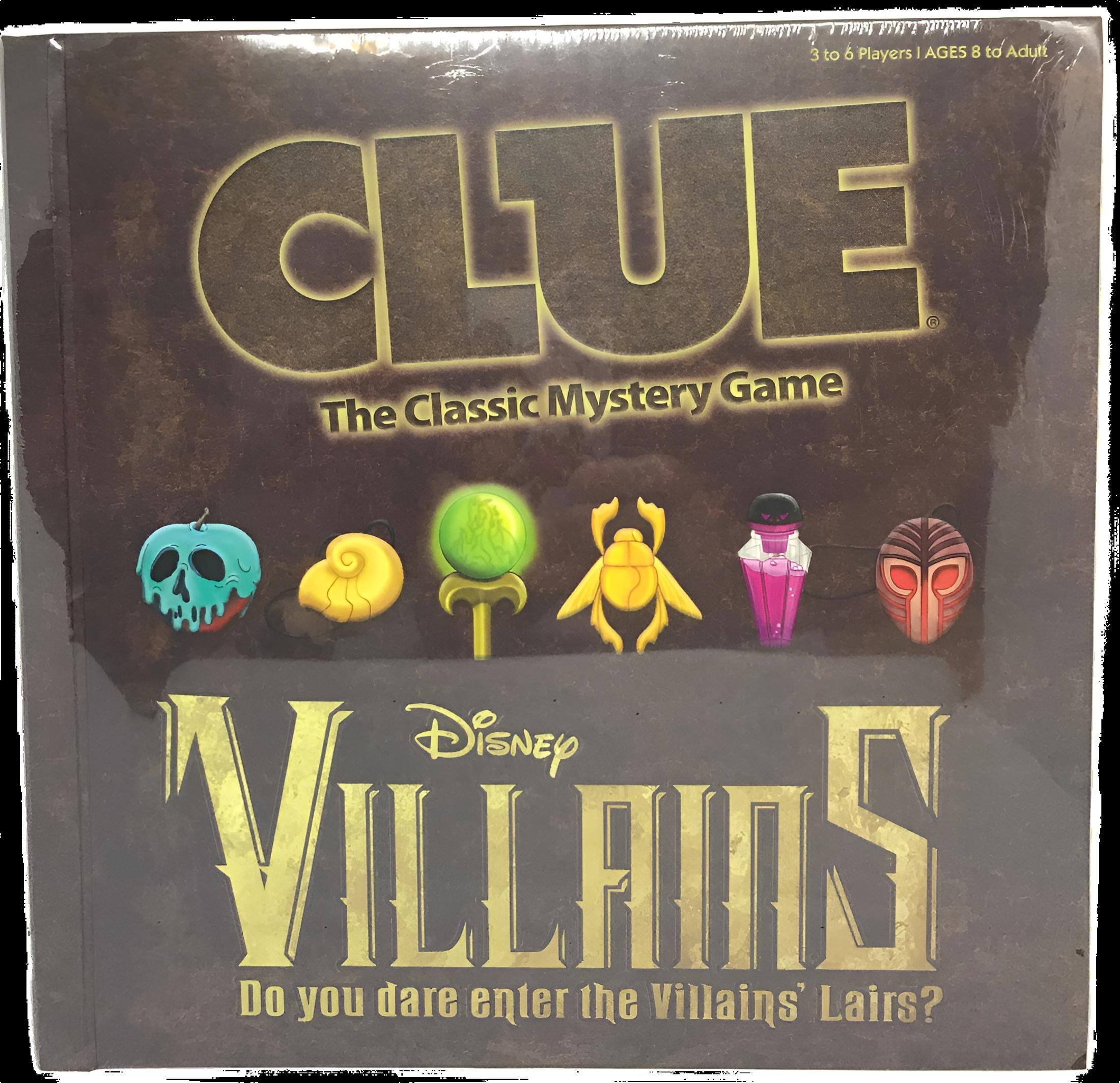 Disney Parks Disney Villains Theme Park Edition Clue Game Maleficent Ursula New