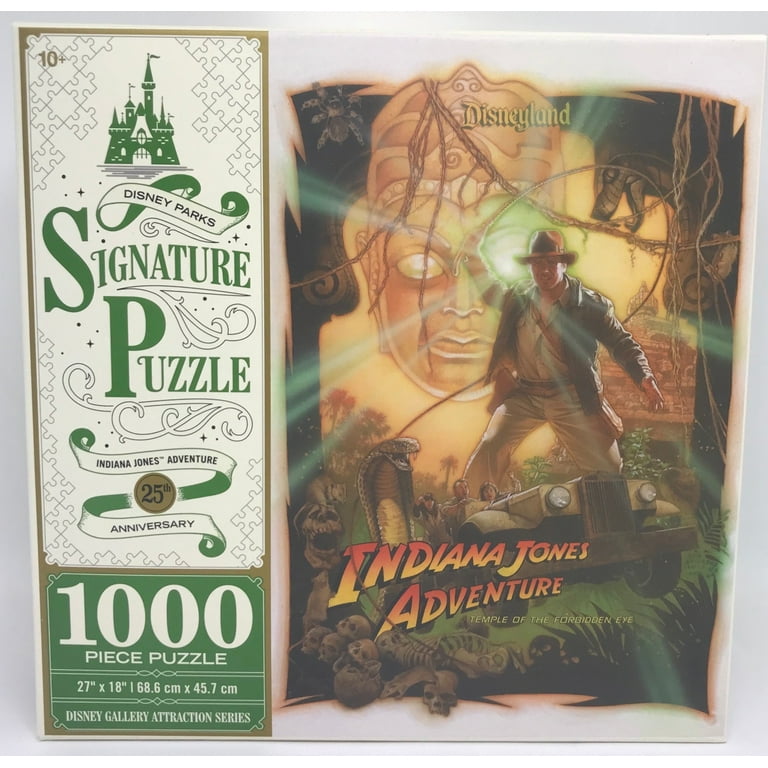 Disney Parks Disneyland Indiana Jones Adventure 1000 Pcs Puzzle
