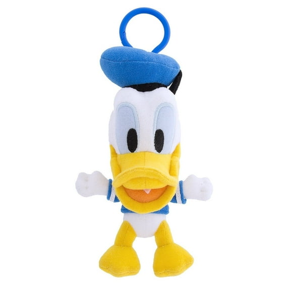 Disney Parks Donald Duck Big Face Plush Keychain New with Tags