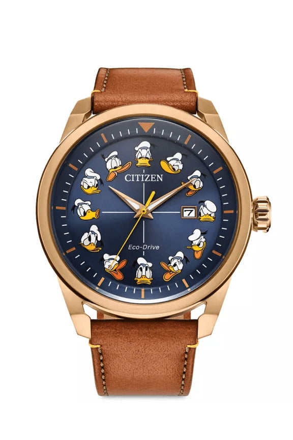 Parks Donald Duck Eco-Drive Watch by Citizen New with Tags