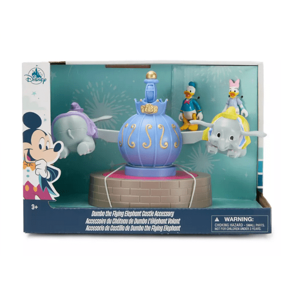 Disney Parks Dumbo the Flying Elephant Castle Accessory Toy New With Box