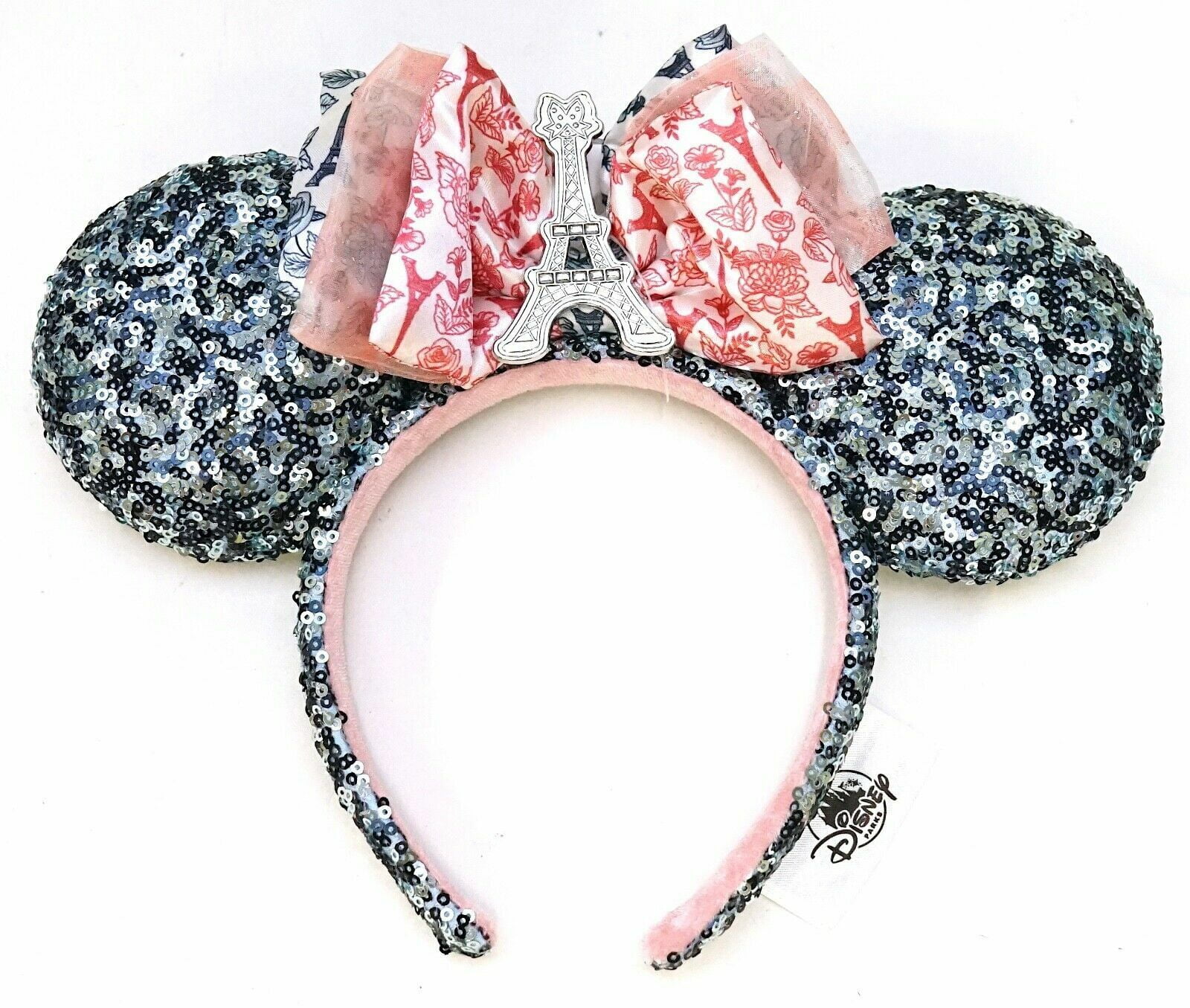 Disney Parks Epcot France Macaron Eiffel Tower Minnie Mouse Ears Headband Adult PHOTOS: Say  main image 3
