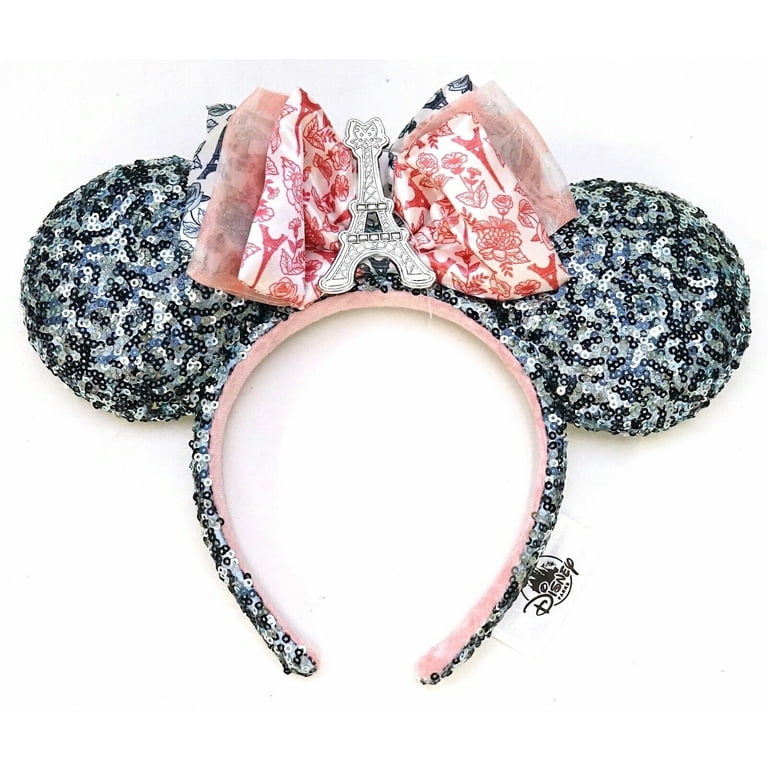 Disney Parks Ear Headband Sequined Eiffel Tower Minnie Ears  display picture 1