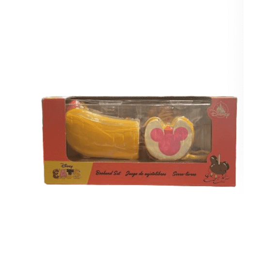 Disney Parks Eats Snacks Collection Mickey Bookends New with Box
