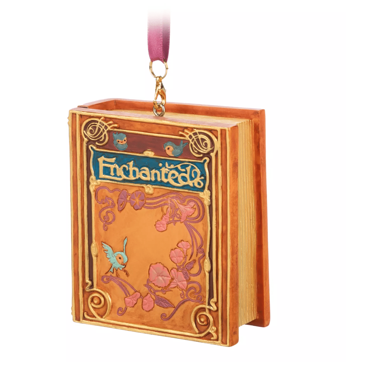 Disney Parks Enchanted Storybook Musical Sketchbook Christmas Ornament ...