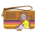 thumbnail image 1 of Disney Parks Epcot 35th Anniversary Figment Wristlet New with Tags, 1 of 3