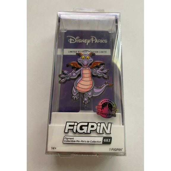 Disney Parks Epcot Figment FiGPiN Limited Pin New with Box
