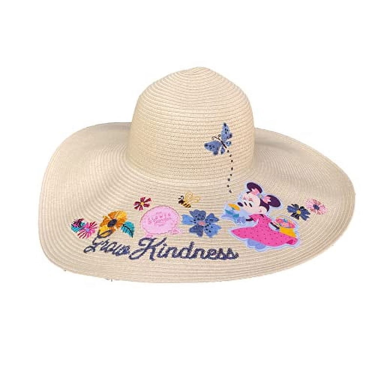 Disney Epcot 2021 Flower and Garden Festival Minnie Mouse Wide Brimmed Sun Hat New Figment Sun Hat Available at 2022 EPCOT International  main image 4