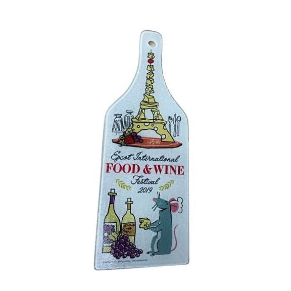 Disney Parks Epcot Food and Wine Festival 2019 Remy Glass Serving Tray