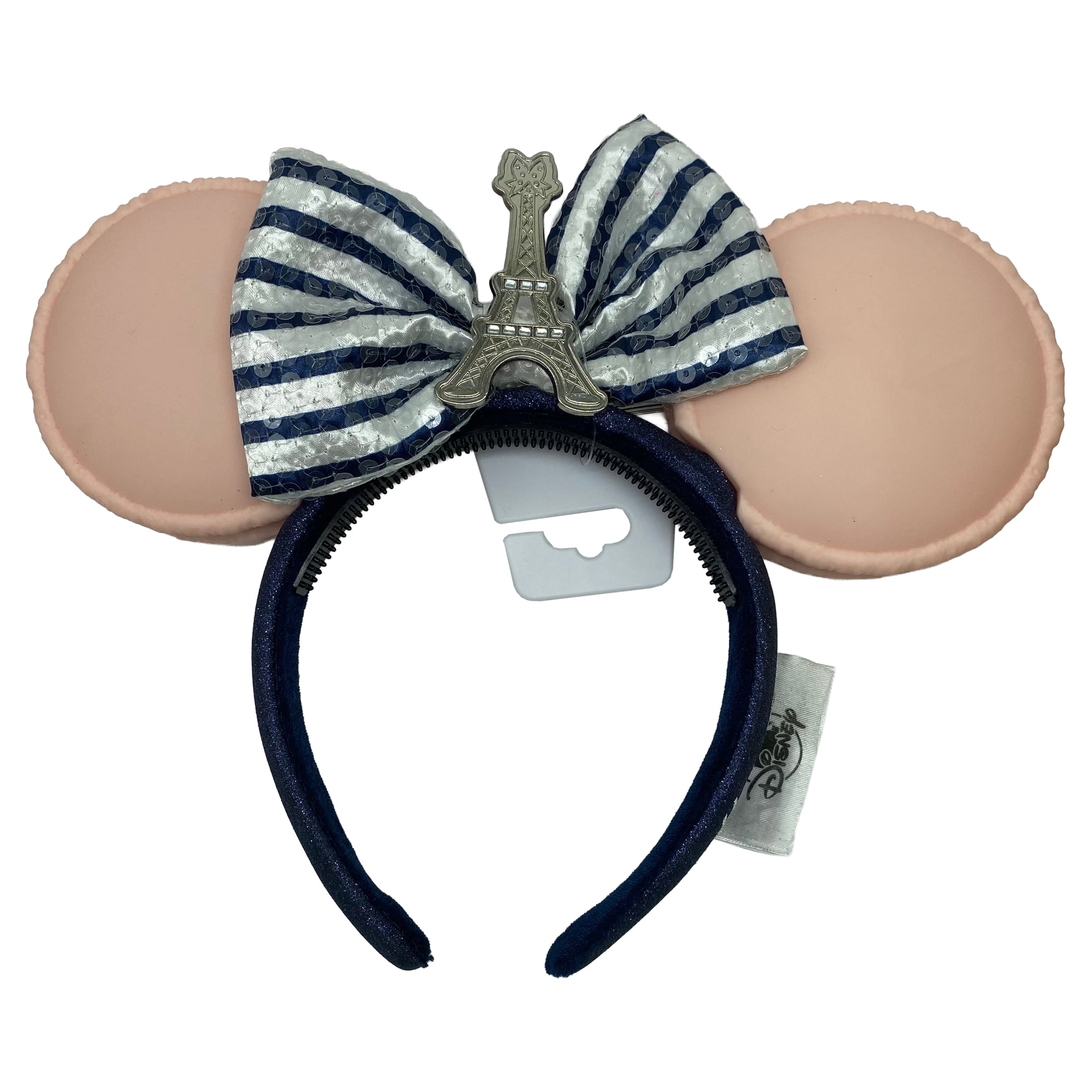 Disney Parks Epcot France Macaroons Tower Eiffel Minnie Bow Headband New