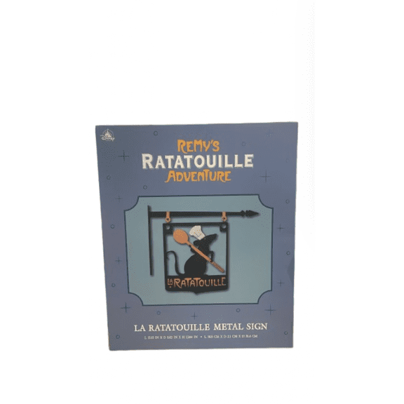 Disney Parks Epcot France Remy's La Ratatouille Adventure Metal Sign New