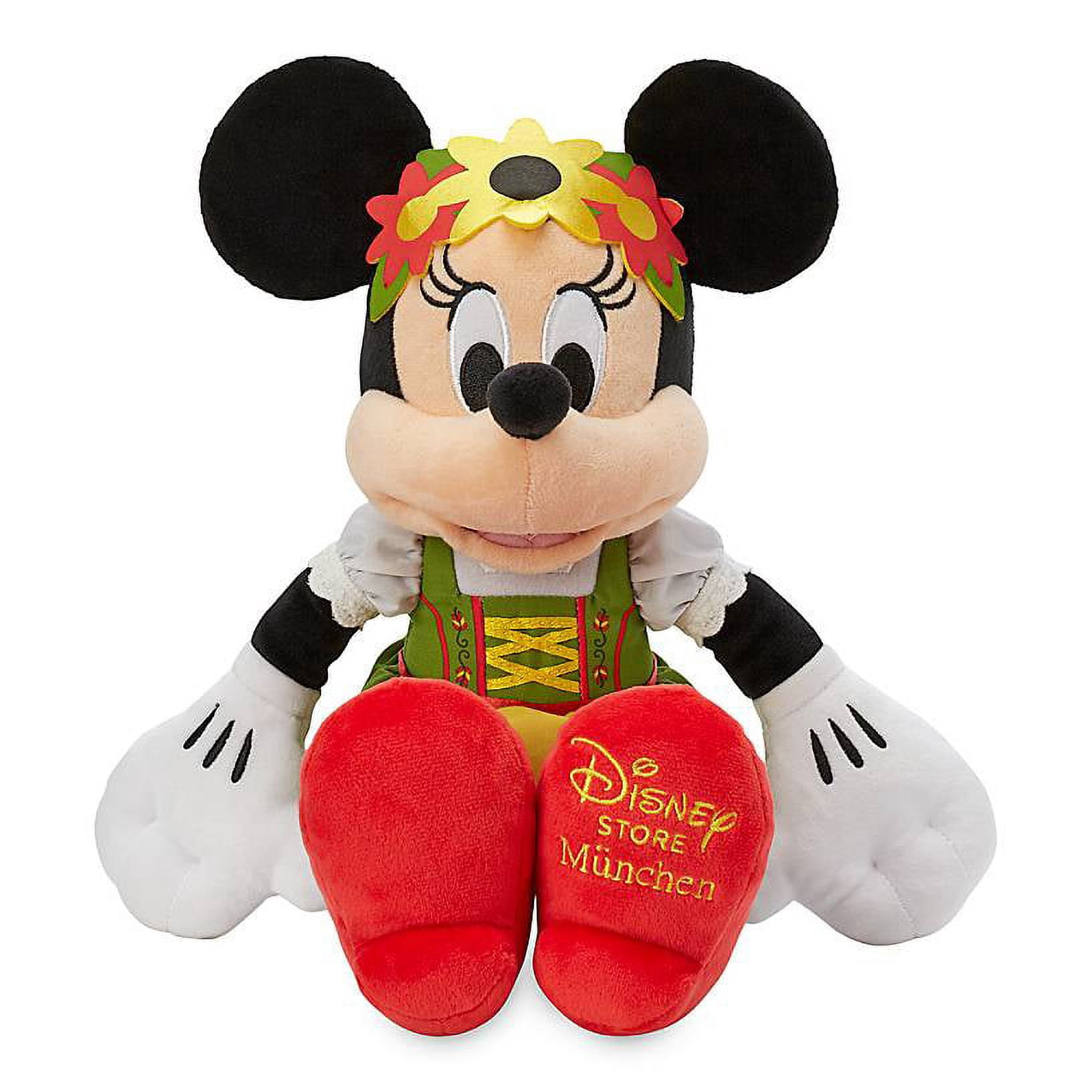 Disney Parks Epcot Germany Bavarian Minnie Mouse Plush New with