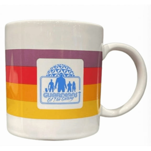 Disney Parks Epcot Guardian of Galaxy Cosmic Rewind Retro Coffee Mug New W Tag