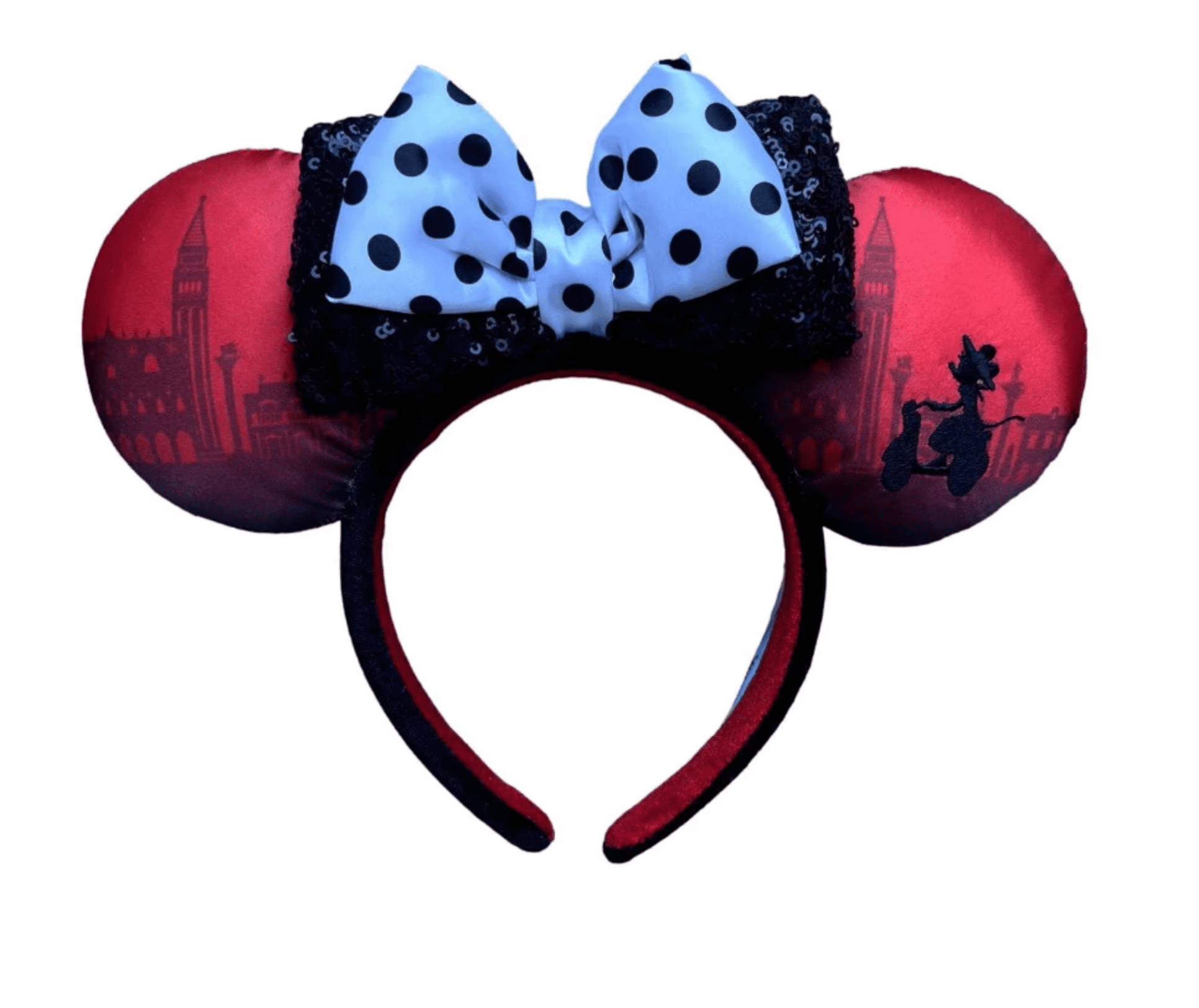 Disney EPCOT Italy World Showcase Ciao Bella Minnie Mouse Ears Headband Disney Epcot Italy World Showcase Ciao Bella Minnie Ear  main image 3