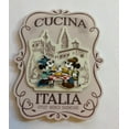 thumbnail image 1 of Disney Parks Epcot Italy Pavilion Mickey and Minnie Cucina Italia Magnet New, 1 of 3