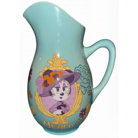 Disney Parks Epcot Mexico Minnie Mouse and Daisy Duck Pitcher New with Tag