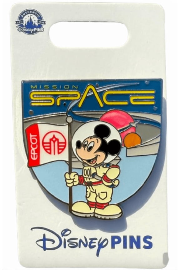 Parks Epcot Mickey Mission Space Pin New with Card