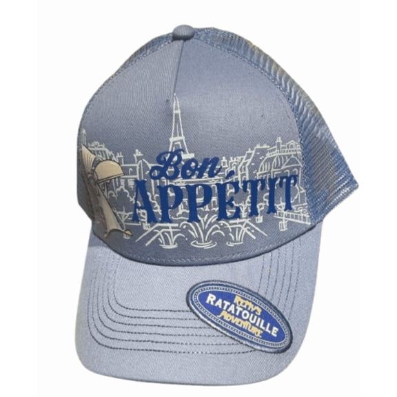 Disney Parks Epcot Remy Ratatouille Bon Appetit France Baseball Cap Hat New Tag