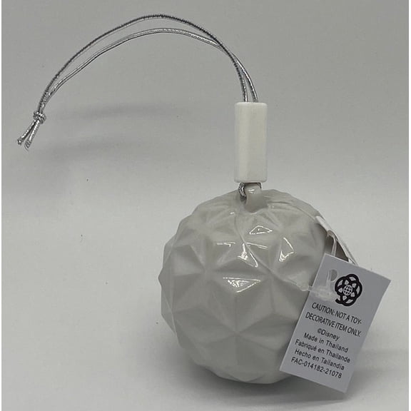 Disney Parks Epcot Spaceship Earth Light Collection Christmas Ornament New w Tag