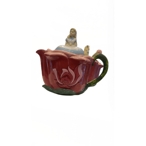 Disney Parks Epcot UK Alice in Wonderland Ashley Eckstein Tea Pot New