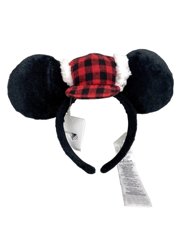 Epcot World Showcase Canada Plaid Hat Mickey Mouse Ears Headband