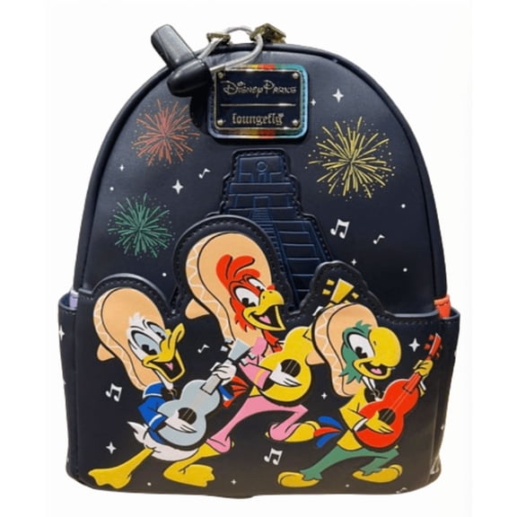 Disney Parks Epcot by Loungefly Unisex Mini Backpack, Multicolor