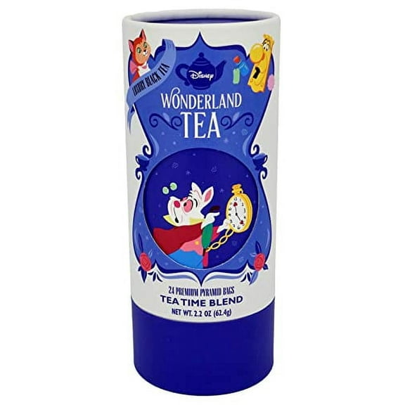 Disney Parks Exclusive - Alice in Wonderland Luxury Black Tea - Tea Time Blend - 24 Bags