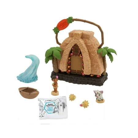 Disney Parks Exclusive - Animators' Collection Micro Playset - Moana 8 Piece Set
