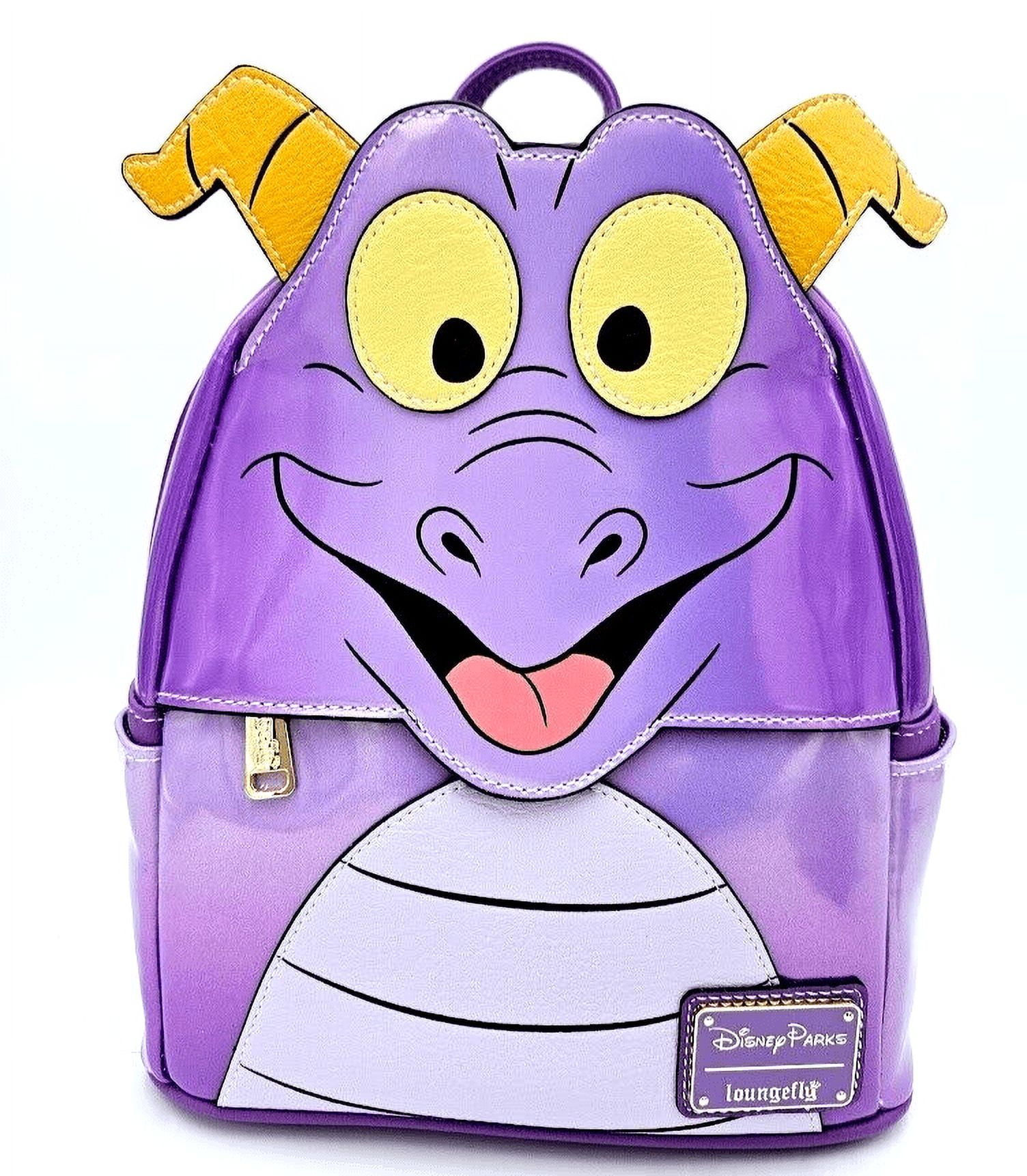 Disney Parks Figment Epcot Loungefly Backpack with Adjustable Straps