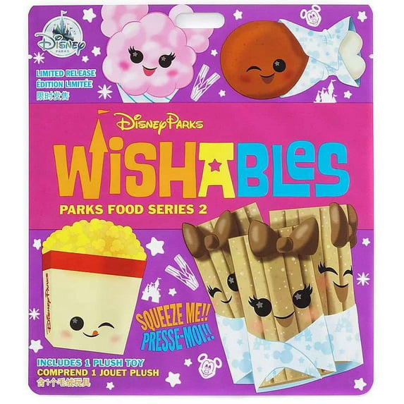 Disney Parks Food Series 2 Mystery Wishables Micro Plush New