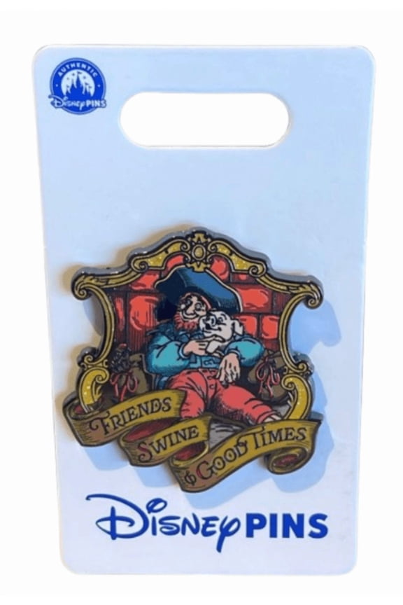 Parks Friends, Swing & Good Times Pirates of Caribbean Pin New With Card