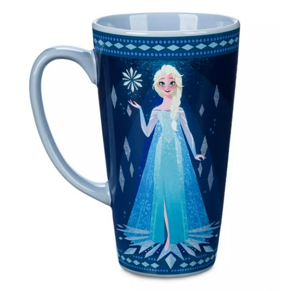 Disney Parks Frozen 10th Anniversary Latte Mug New with Tag