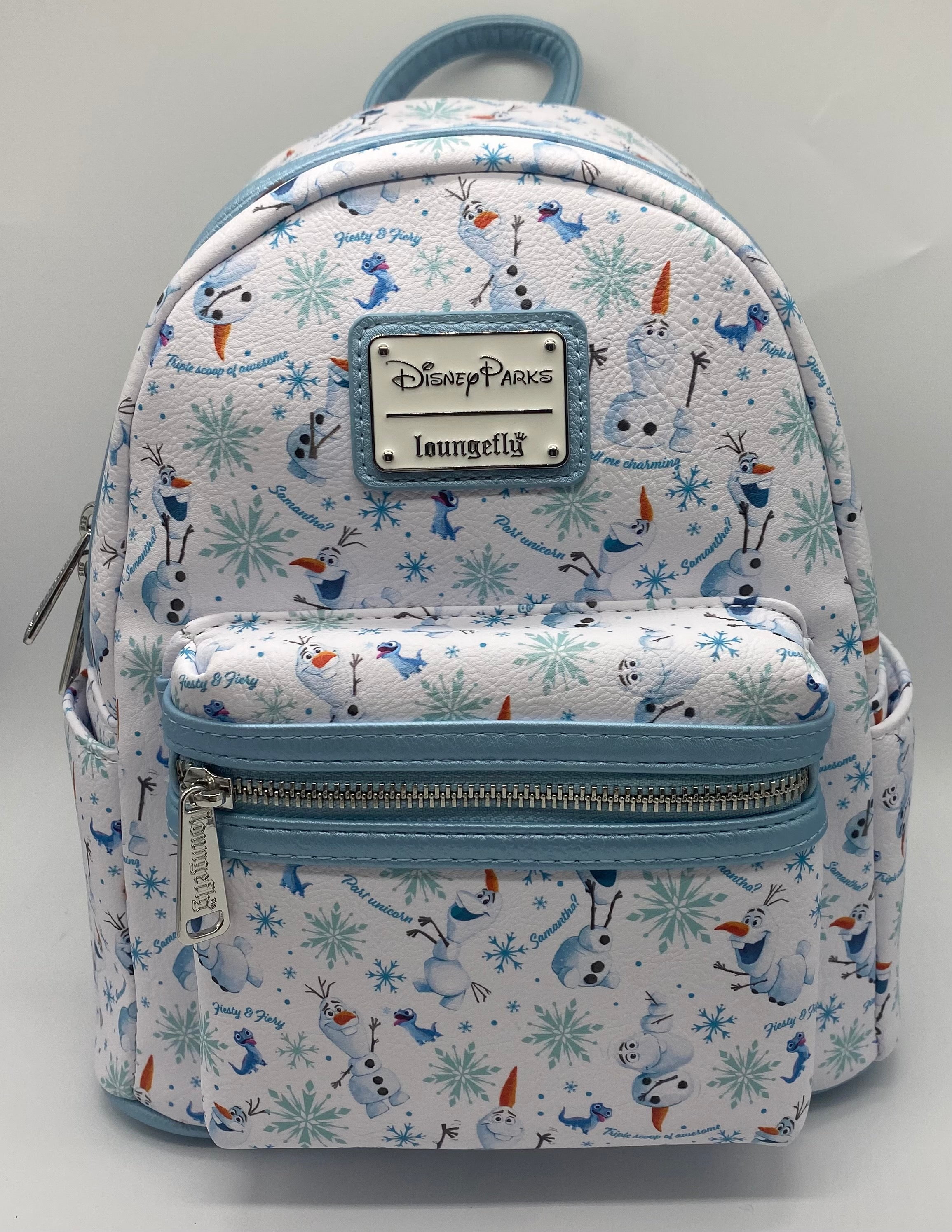 Disney Parks Frozen Olaf Bruni Mini Backpack Loungefly New With