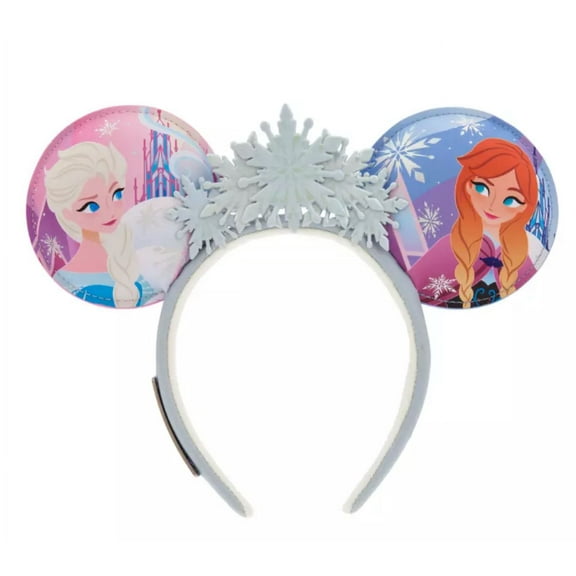 Disney Parks Frozen Anna Elsa Loungefly Ear Headband for Adults New with Tag