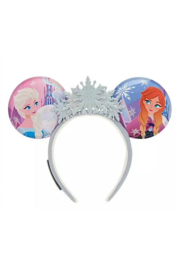 Parks Frozen Anna Elsa Loungefly Ear Headband for Adults New with Tag