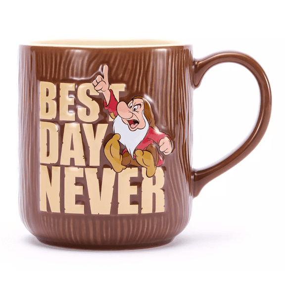 Disney Parks Grumpy Snow White and the Seven Dwarfs Coffee Mug New With Tags