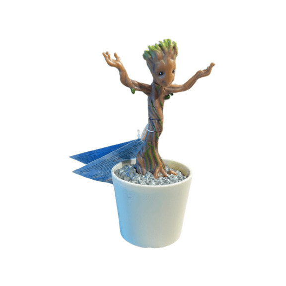 Disney Parks Marvel Groot in a Pot Collapsing Figurine Toy