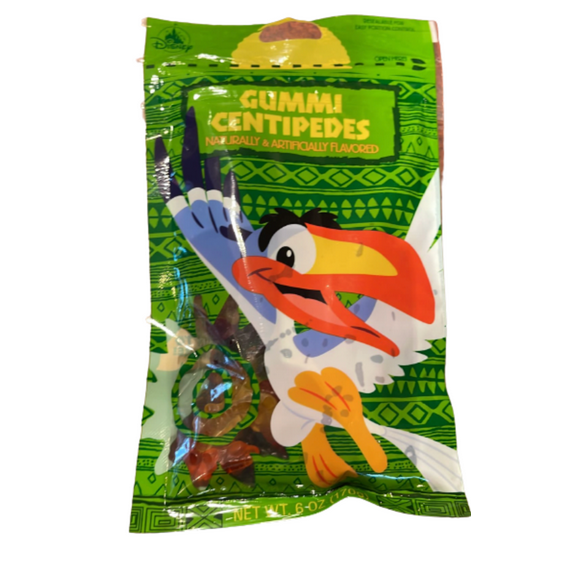 Disney Parks Gummi Centipedes Disney Characters Fun to Share 6 OZ New Sealed