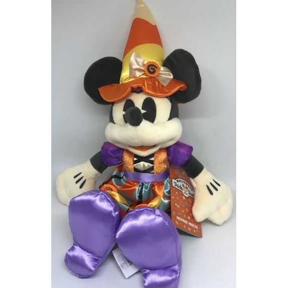 Disney Parks Halloween 2020 Minnie Mouse Witch Plush New with Tag