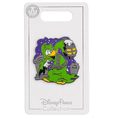 thumbnail image 1 of Disney Parks Happy Halloween Donald Duck Ghost Pin New with Card, 1 of 2