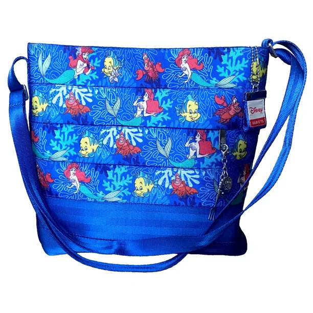 Disney Parks Harveys Ariel Little Mermaid Streamline Crossbody Purse Walmart Business Supplies